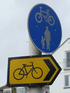 bike sign