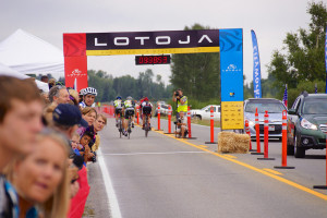 Lotoja finish line