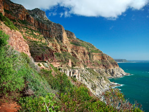 Chapmans peak as a part of argus  cape cycle tour